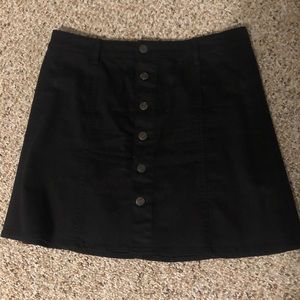 Button down skirt
